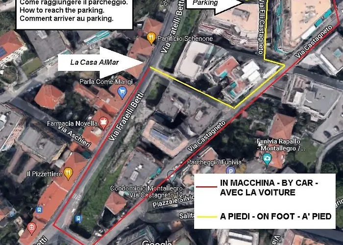 I La Casa Almar Lägenhet Rapallo